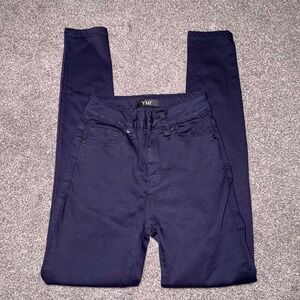 YMI Women's Navy Blue‎ High-rise Skinny Jeans Size 3/26